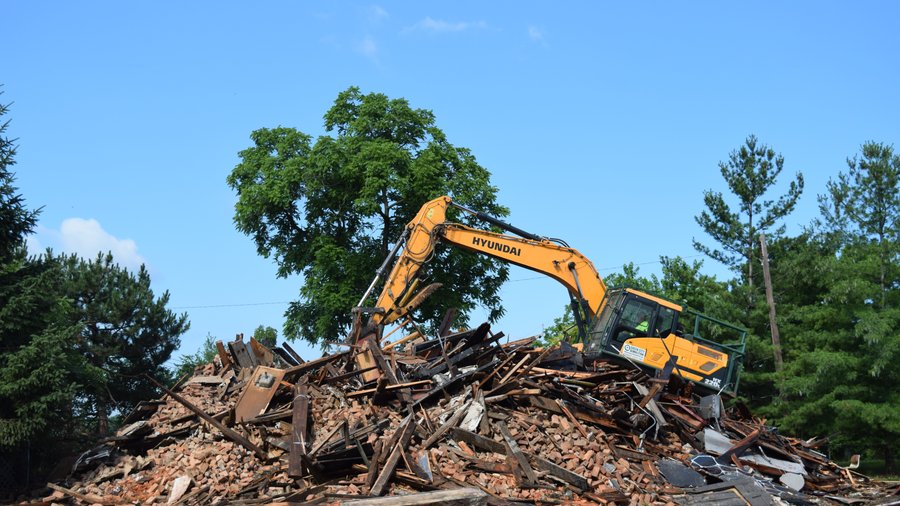Green City Demolition of Haunted House