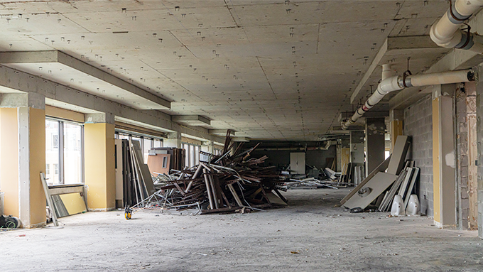 Louisville Police Station Interior Demolition