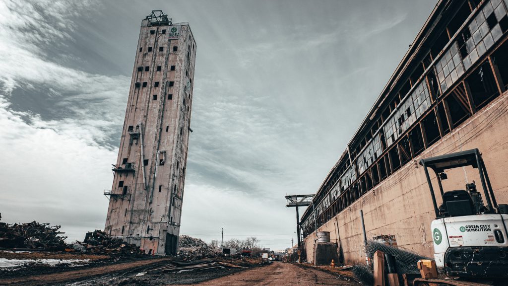 A Look Behind The Scenes: Grain Silo Implosion